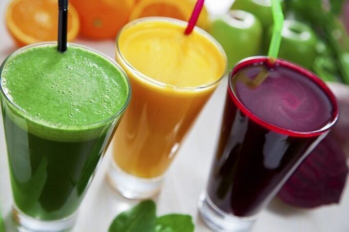 vegetable juice from parasites to children