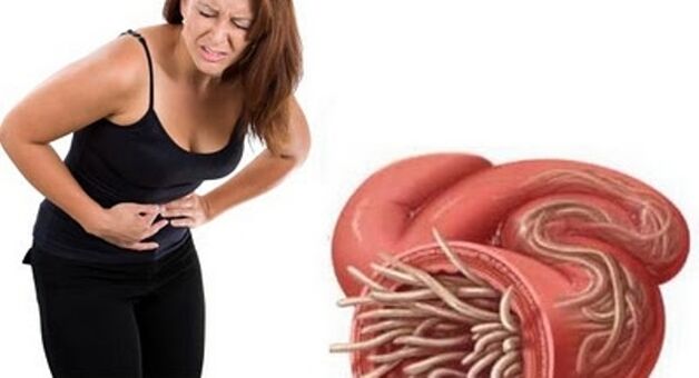 Symptoms of parasitic occupation