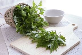 fresh herbs for cleansing the body of parasites
